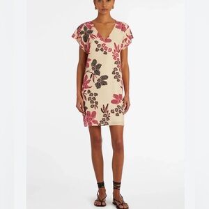 MARIE OLIVER andi floral shift dress S